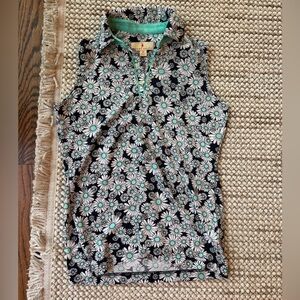 Sport Haley Floral Sleeveless Golf Blouse